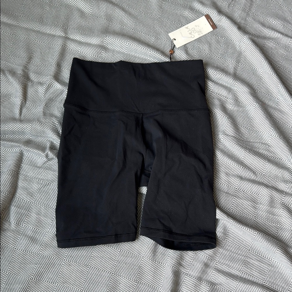 CAlia Women's Black Bike Shorts